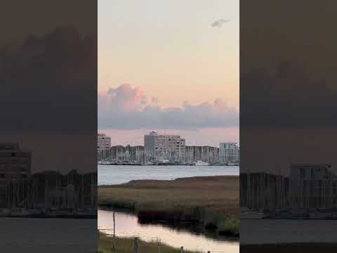 Laboe Beach is a very beautiful, stylish and peaceful beach, a place for camping.#sunset