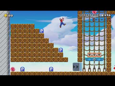 Don't touch the P-switches! by Toy Freddy - Super Mario Maker - No Commentary 1bk