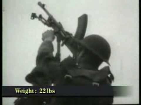 WW2 Bren light machine gun