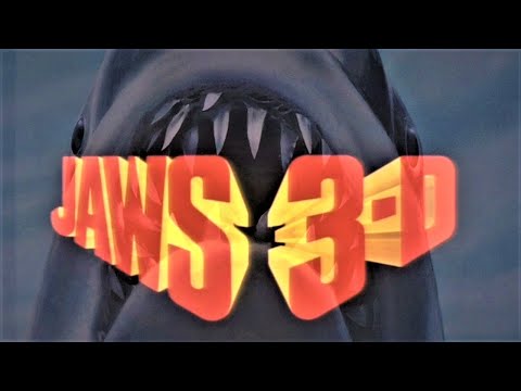 “Jaws 3-D” - Vintage Retro "Fan-Enhanced" Remastered Teaser Trailer - 35mm Elements TV Spot 3 4K HD