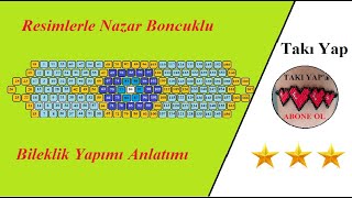 Resimlerle Nazar Boncuk Bileklik Yapımı Anlatımı 2022 Takı Yap