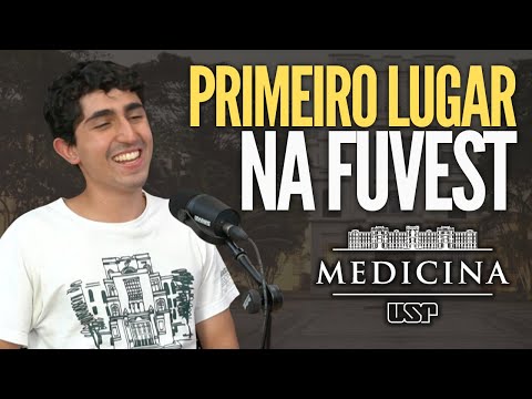 #51 How did he get FIRST PLACE in the USP MEDICINE entrance exam through FUVEST? | Rafael Lara