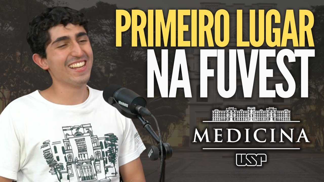 #51 Como ele passou em PRIMEIRO LUGAR na MEDICINA USP pela FUVEST? | Rafael Lara