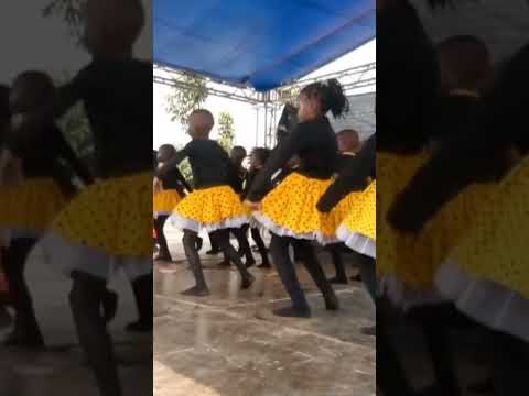 Creative dance promoting young talent #africanschools #creativedance #creativeart #makeup.