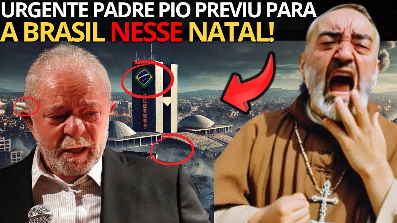 DEZEMBRO SERÁ MARCANTE! A PROFECIA DE PADRE PIO QUE DEIXARÁ O BRASIL EM CHOQUE!