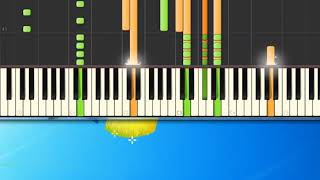 [Piano Tutorial Synthesia]Di pi— - Nek