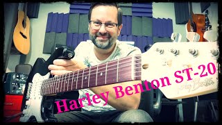 Video thumbnail for Harley Benton ST-20 BK Standard Series by Bart Dietvorst