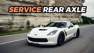 The Biggest Nightmare For All C7 Corvette Owners | Service Rear Axle