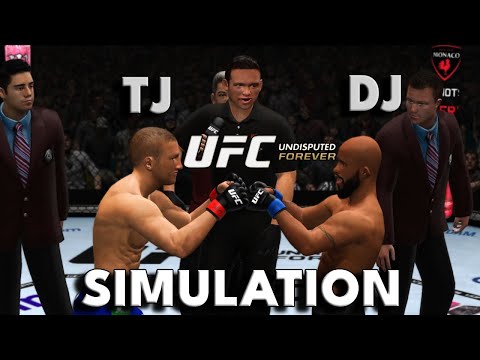 DOMINANT! TJ Dillashaw vs Demetrious Johnson | UFC Undisputed Forever SIMULATION