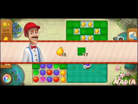 Gardenscapes Level 2637. No Boosters used