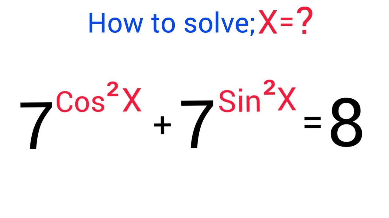 China | Can you solve this ? | A Nice Trigonometry Math Olympiad Problem
