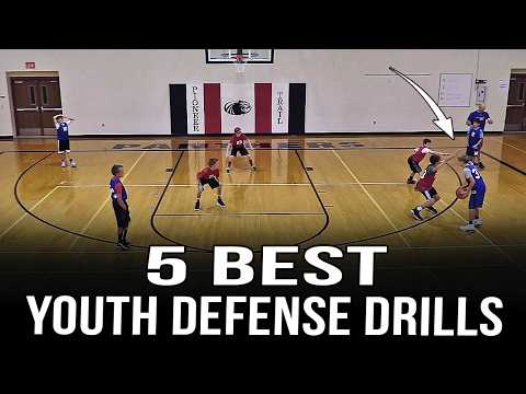5 Best Drills For Youth Basketball Defense | Fun Basketball Drills For Kids