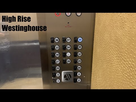 Westinghouse High Rise Traction Elevators at the Rivercenter Marriott in San Antonio, TX