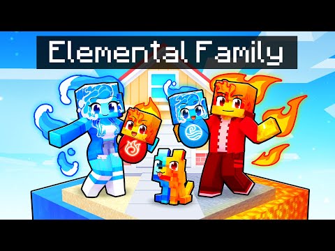 EPIC Elemental Family Adventure in Minecraft!