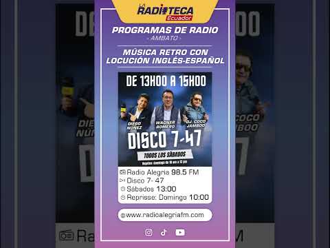 RADIO ALEGRÍA AMBATO - Disco 7 47
