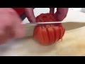 How to dice a tomato correctly - chef 
