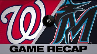 Berti leads rally in Marlins' comeback win | Nationals-Marlins Game Highlights 9/22/19