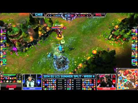 GMB vs MIL   LCS EU W4D2   Gambit Gaming vs Millenium VOD
