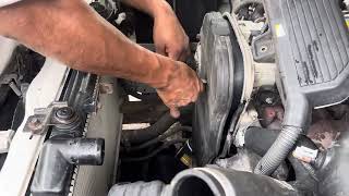 Removing cam position sensor on a Isuzu rodeo 2.2L