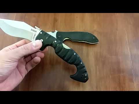 Cold Steel Spartan Folder - 2015 Upgraded Edition CTS BD1