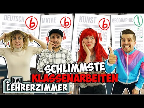 DIE LEHRER KORRIGIEREN KLASSENARBEITEN! und die Antworten sind ✨BESONDERS ✨ Im Lehrerzimmer #12
