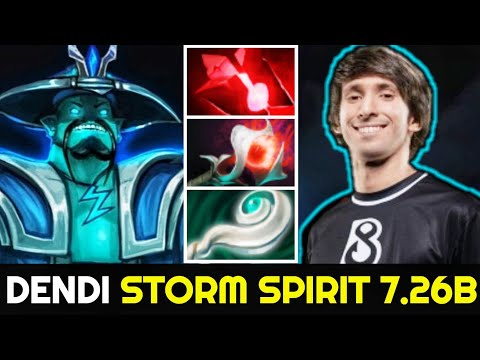 DENDI Storm Spirit 7.26b New Patch - From Bad Start to Boss Dota 2