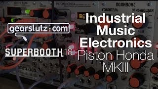 Video thumbnail for Industrial Music Electronics Piston Honda MKIII - Gearslutz @ Superbooth 2018 by Gearspace Forum