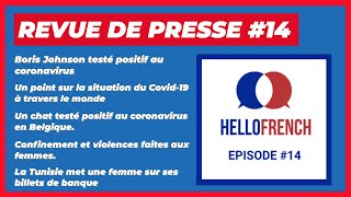 News in slow French – Episode #14 podcast – 22 March 2020