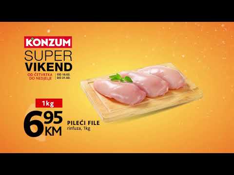 SUPER VIKEND donosi SUPER UŠTEDE u Konzumu! 18.02. - 21.02.