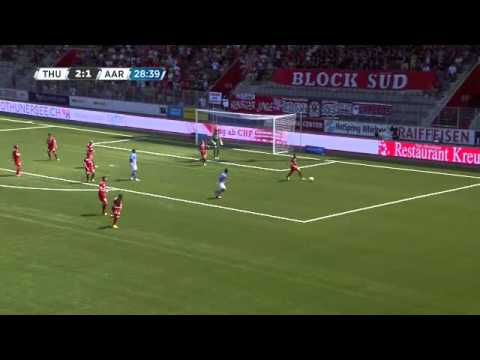 FC Thun vs FC Aarau 2-2 / Raiffeisen Super League / 04.08.2013