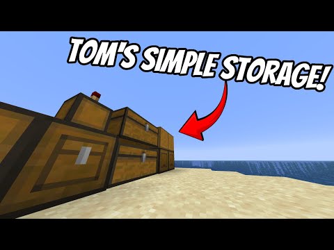 Minecraft: Tom's Simple Storage | Mod Showcase 1.21.1