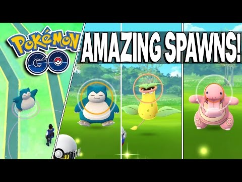INSANE HOUSE SPAWNS! Snorlax, Lickitung & MORE! Beast Rare Catches in Pokemon GO