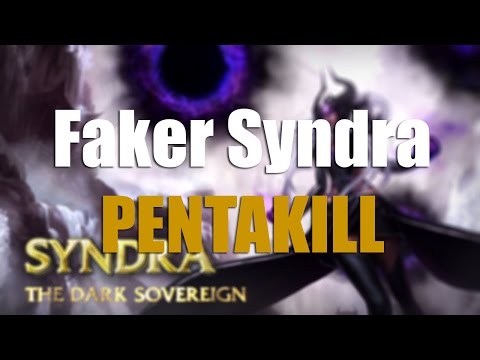 SKT T1 Faker Syndra - Nice Pentakill