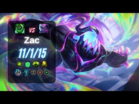 Zac Jungle vs Evelynn - EUW LoL Challenger 13.10