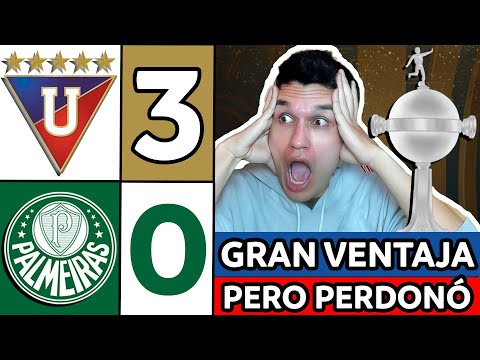 LIGA DE QUITO 3 PALMEIRAS 0⚡SEMIFINAL IDA COPA LIBERTADORES 2025🔥¿LIGA TUMBARÁ AL FAVORITO?