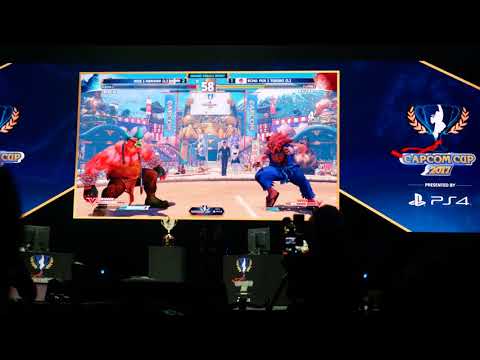 Capcom Cup 2017 - [Crowd shot] RISE | Mena RD vs EchoFox | Tokido (grand finals set 2)