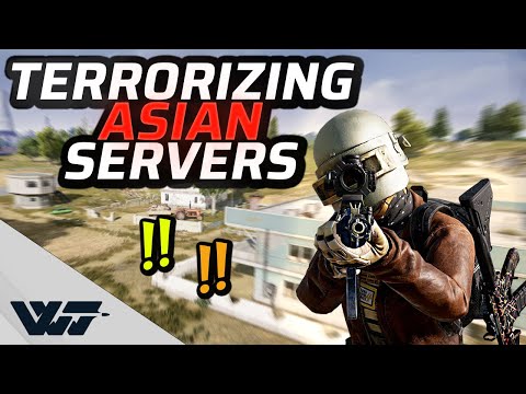 TERRORIZING ASIAN SERVERS - PUBG