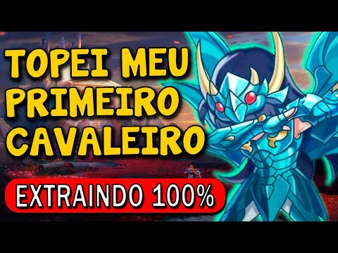 COLOQUEI UM CAVALEIRO FULL UPSKILL E AINDA MELHOREI A VONTADE ESTELAR - SAINT SEIYA AWAKENING