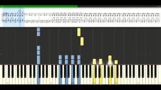 Queen - Delilah [Piano Tutorial] Synthesia
