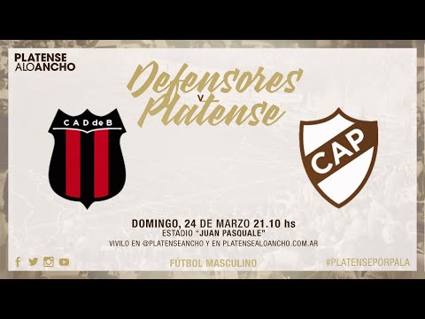 Defensores de Belgrano 1 - 2 Platense | Partido Completo | Fecha 21 | Campeonato 2018/2019