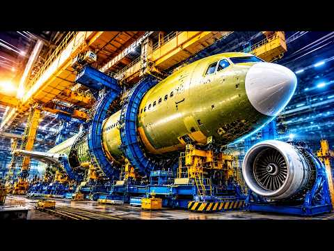 The Most Colossal Machines You'll Ever See – Building Airplanes One Giant Part at a Time