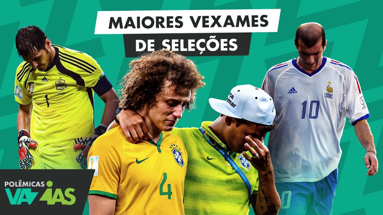 QUAIS SÃO OS MAIORES VEXAMES DE SELEÇÕES NA HISTÓRIA DO FUTEBOL? - POLÊMICAS VAZIAS #561