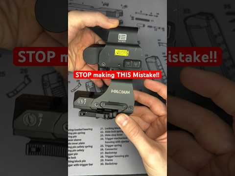 Why EOTechs are TRASH! #shorts