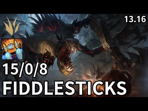 Fiddlesticks Jungle vs Kha'Zix - EUW Master | Patch 13.16