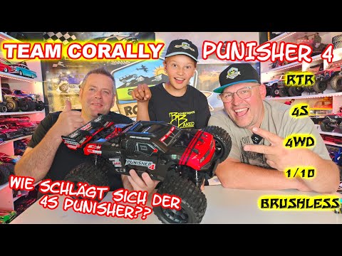 TEAM CORALLY PUNISHER 4 Monster Truck. Can it live up to its name?