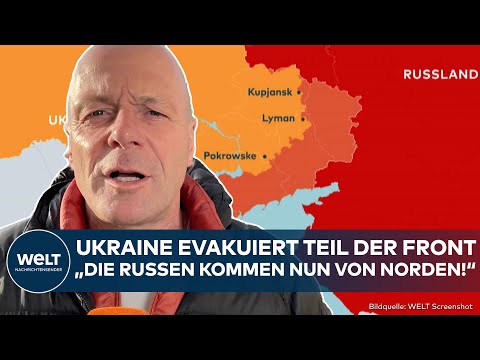 PUTINS KRIEG: Evakuierung an Front in Ukraine! Russland verstärkt Angriffe im Osten