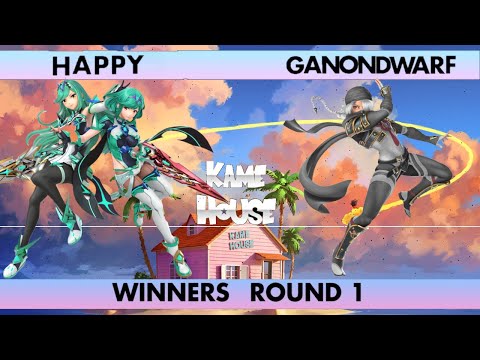 4o4 Kame House MIDLEVEL SLUMS 21 - GSA| Happy (Mythra, Pyra) vs PM| Ganondwarf (Marth, Sheik) - WR1