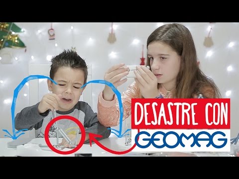 DESASTRES DIVERTIDOS // Juguetes para niños didacticos // Geomag