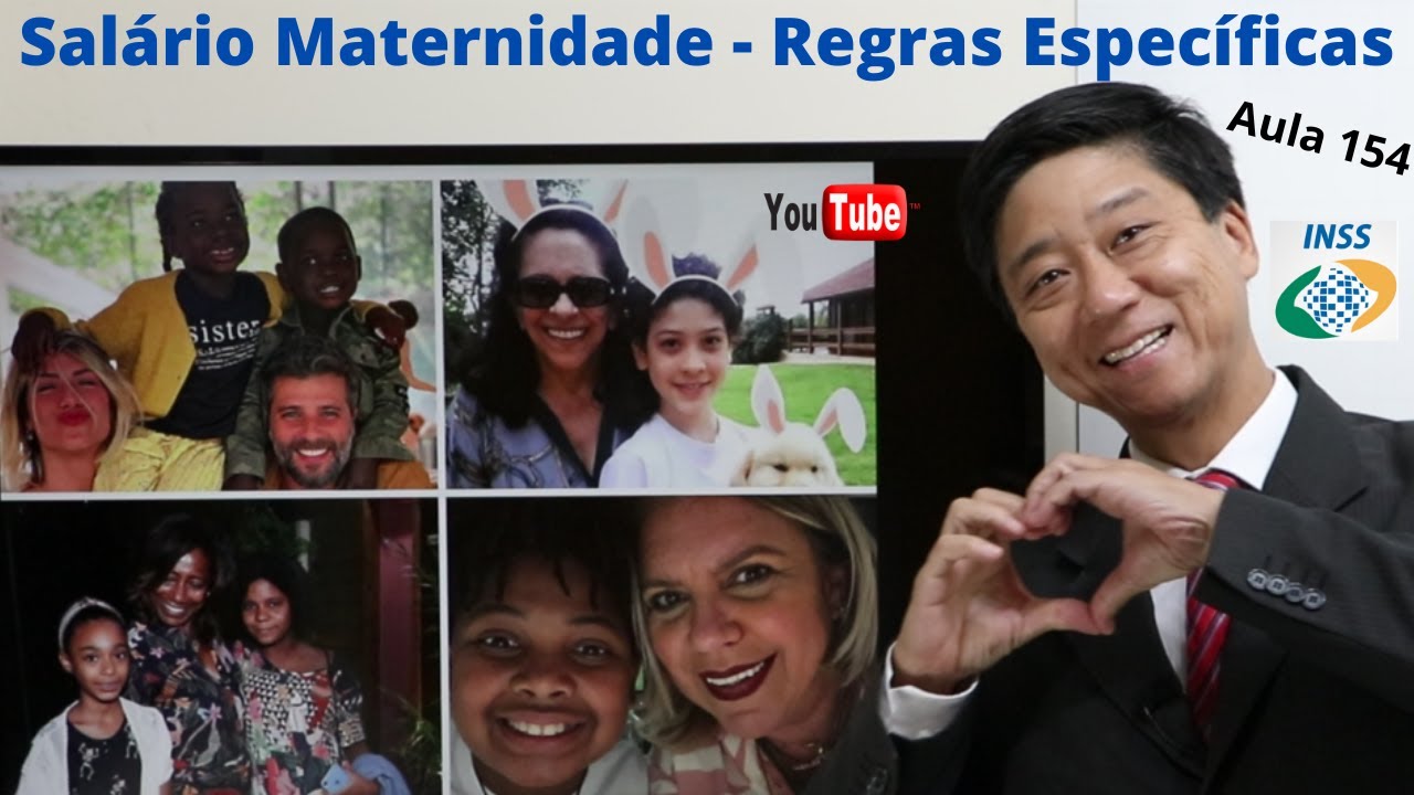 Salário-Maternidade - Regras Específicas - Aula 154 - Direito Previdenciário - Prof. Eduardo Tanaka