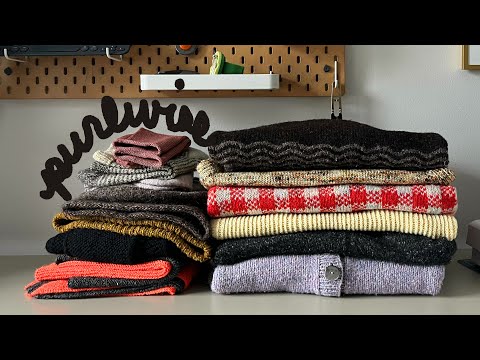 Everything I Knit in 2022! - Purlwise Knitting Podcast Episode 10